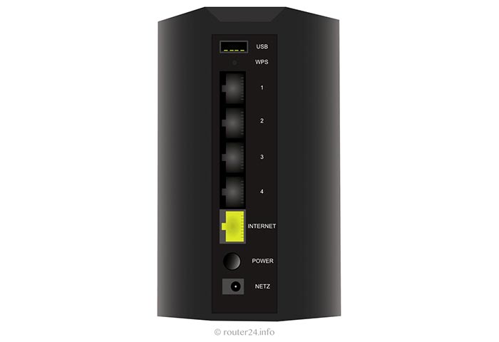D-Link N600-Anschlussbild