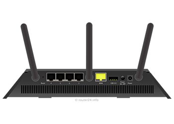 Netgear R7000-Anschlussbild